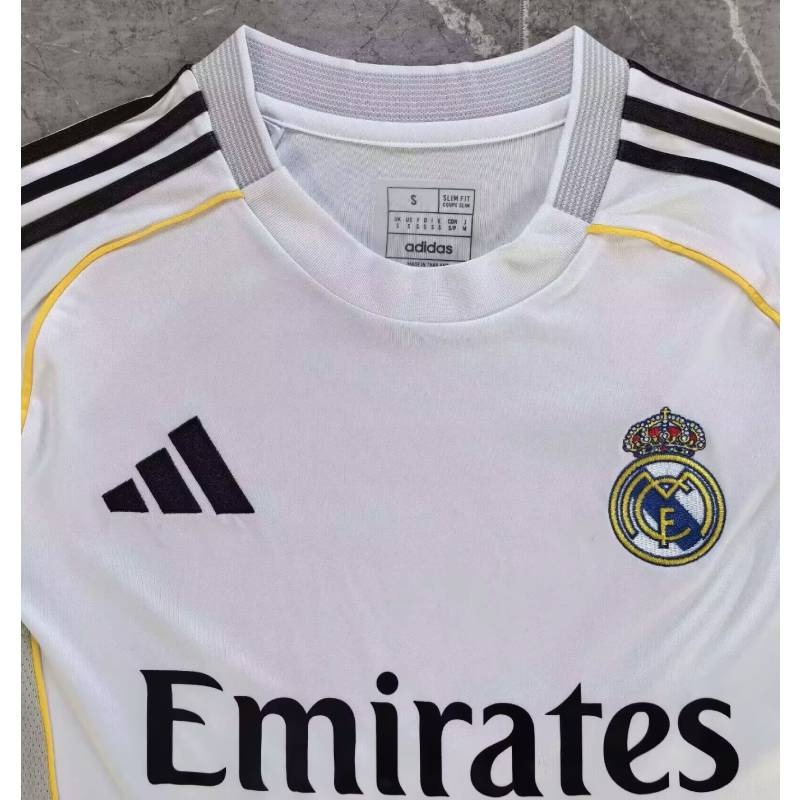 Real Madrid 25/26 temporada camisa de casa